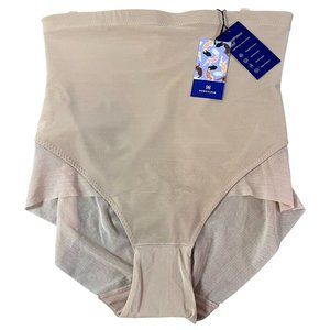 Honeylove Women's Sand SuperPower Shapewear Brief Butt Lifting Shorts Size 1X